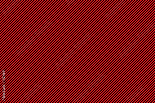 small striped red and black...