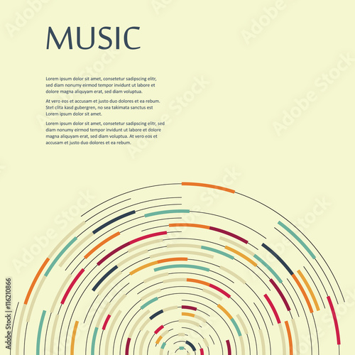 Vector Template, Music Party, Music Festival, Music Sound, Music Poster 