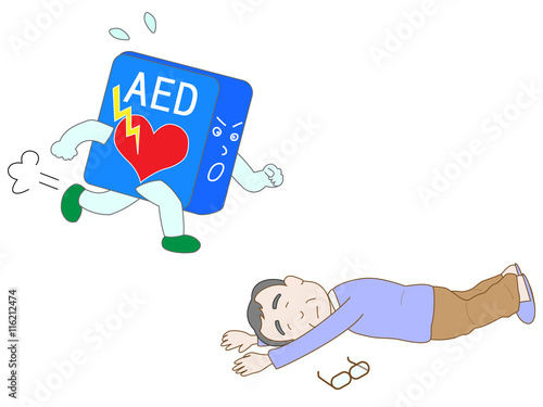 ＡＥＤによる救命措置