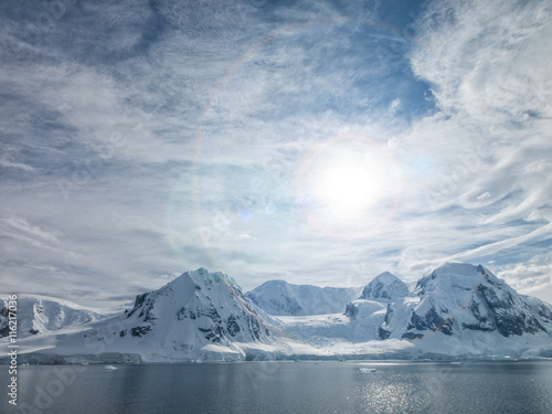 Antarctica glacier and sea © Dan Kosmayer