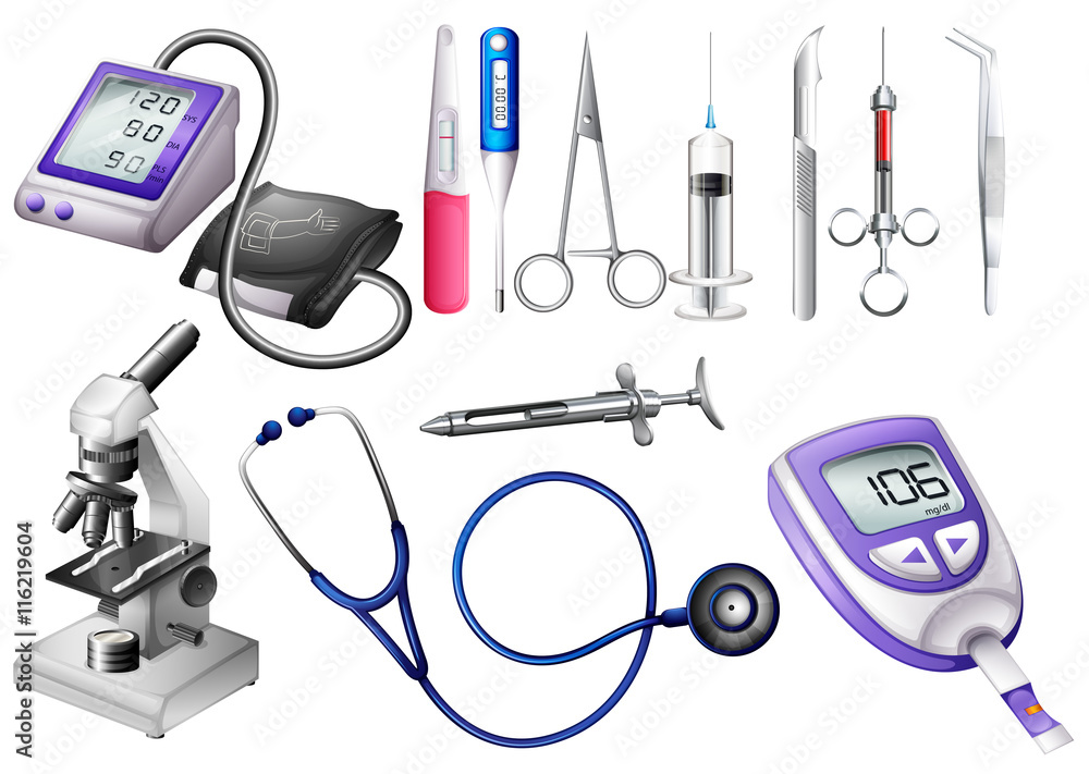 Set of medical equipment Set of medical equipment