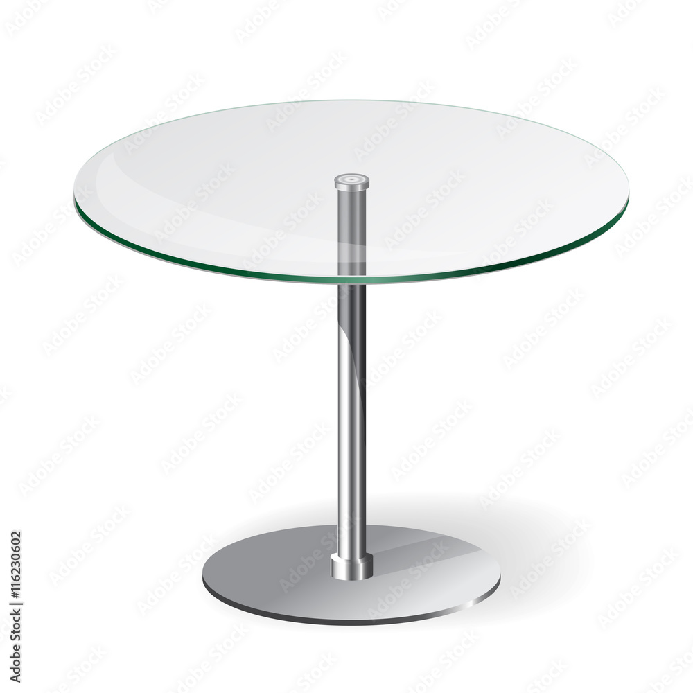 Modern glass table Modern glass table