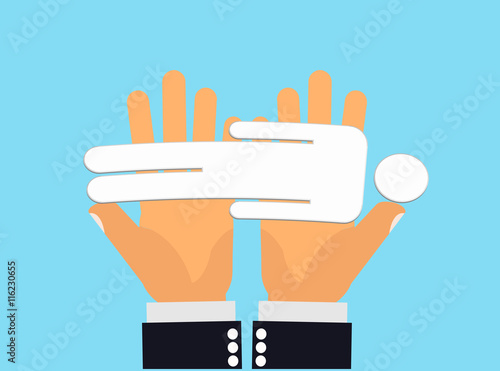Caring hands - Hands carrying a fallen, dead, unconscious or sick person