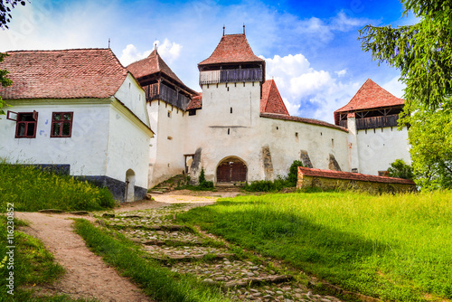 Fortified church in Viscri, Transylvania, Romania © Balate Dorin
