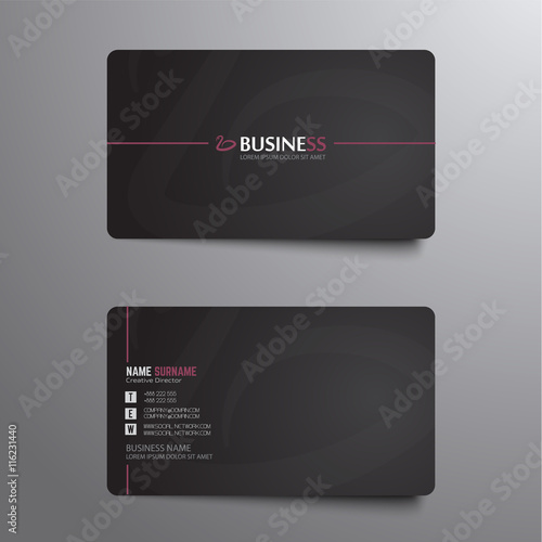 Business card template 