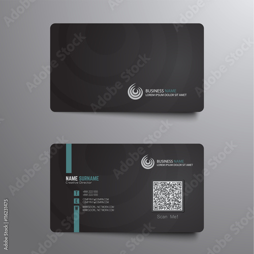 Business card template 