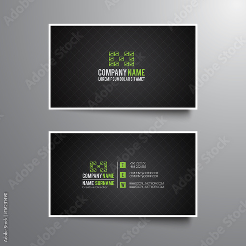 Business card template 