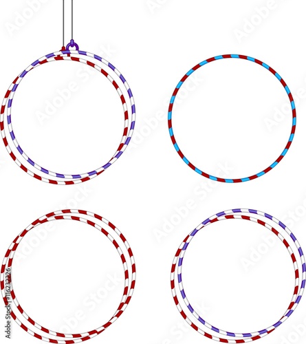 Gymnastic Equipments. Gymnastic hoop.