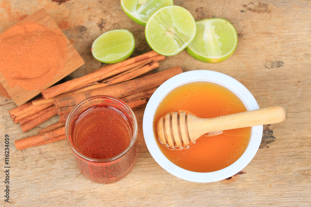 cinnamon powder with honey lemon cinnamon powder with honey lemon