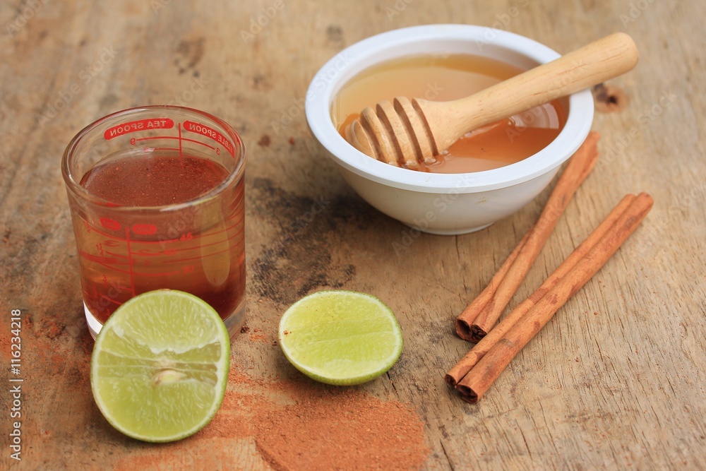 cinnamon powder with honey lemon cinnamon powder with honey lemon
