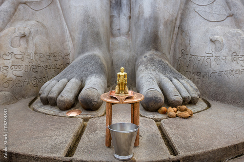 Fotografija The statue of Gommateshvara Bahubali at Shravanabelagola