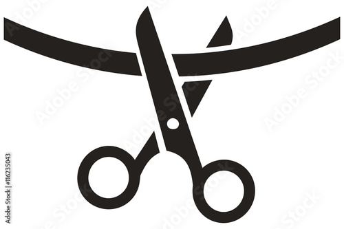 Cutting Ribbon Icon
