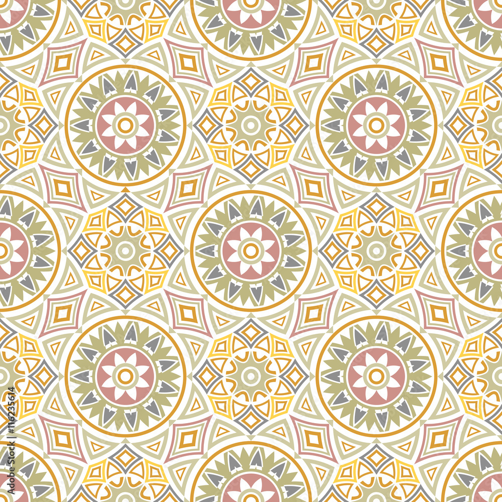 Seamless mandala pattern Seamless mandala pattern