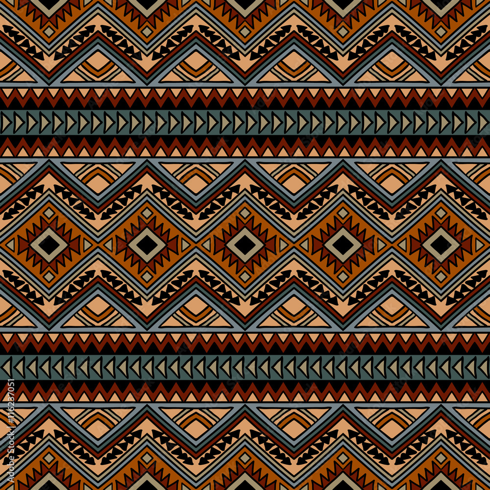 Seamless aztec pattern Seamless aztec pattern