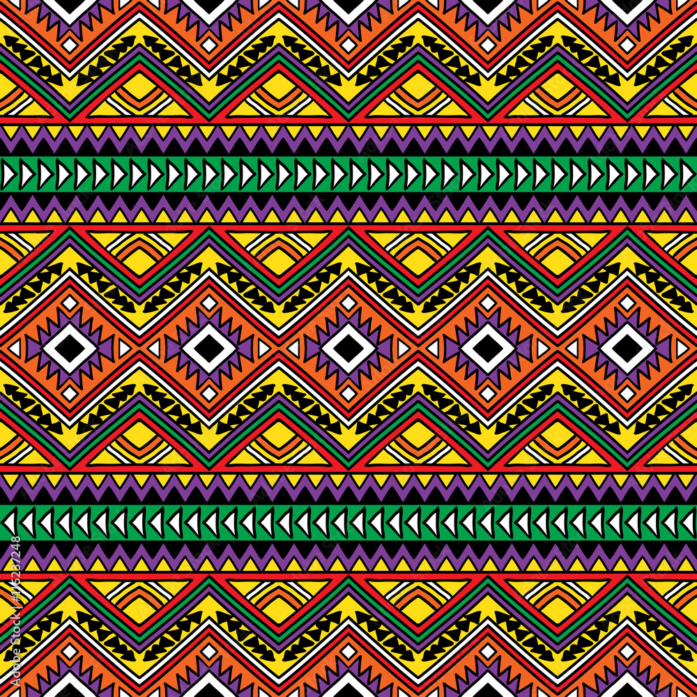 Aztec tribal ornament