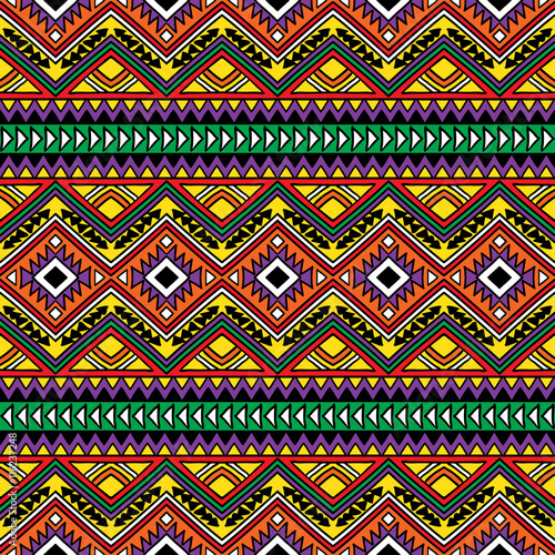 Seamless aztec pattern