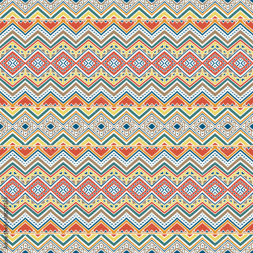 Seamless aztec pattern
