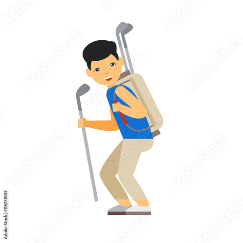 Golf Caddy Icon
