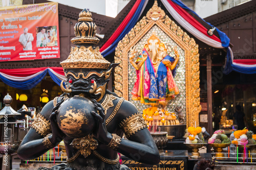 Black Rahu eat moon at Huay Kwang Bangkok