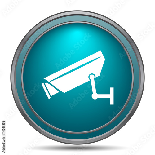 Surveillance camera icon photo