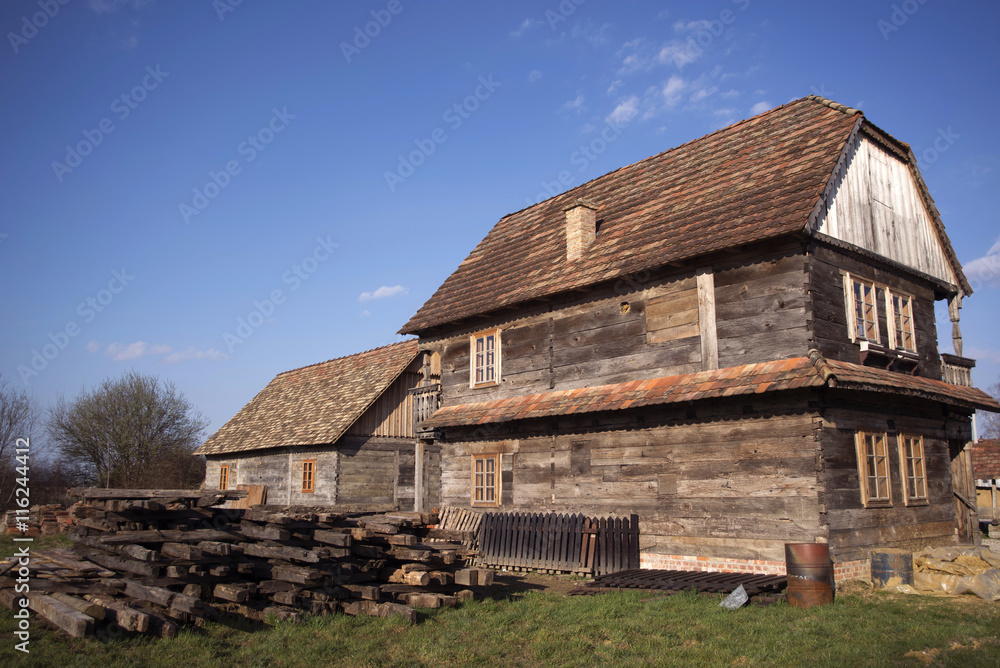 Authentic Turopolje architecture in Busevec, Croatia Authentic Turopolje architecture in Busevec, Croatia