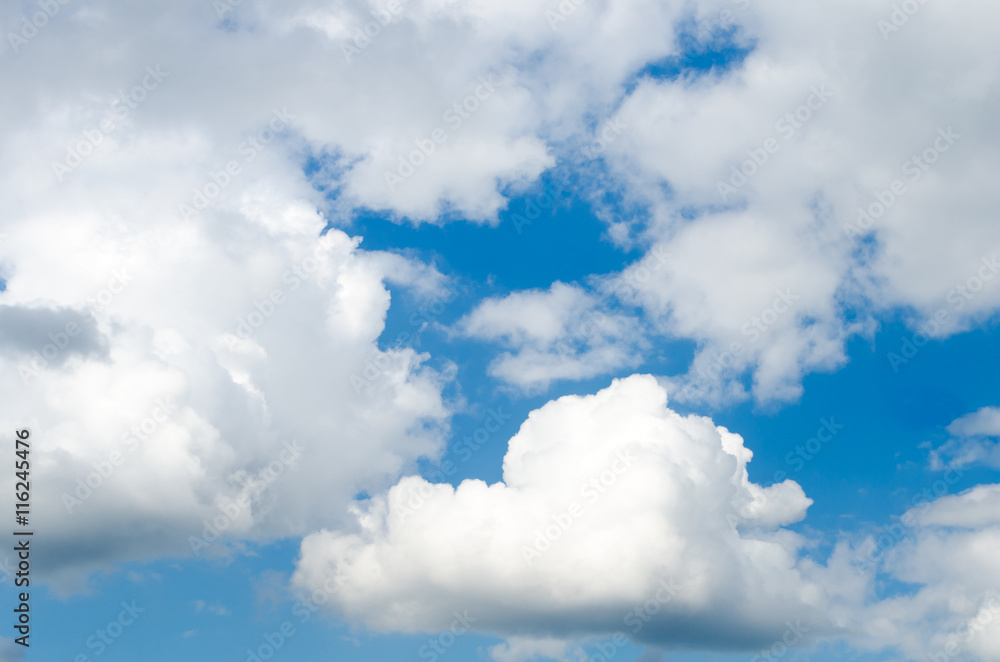 Obraz premium Sky with clouds