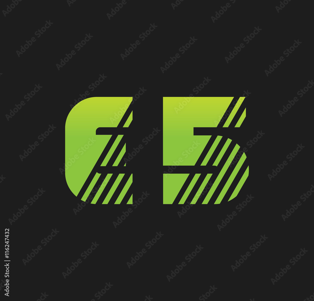 e5 initial green with strip e5 initial green with strip