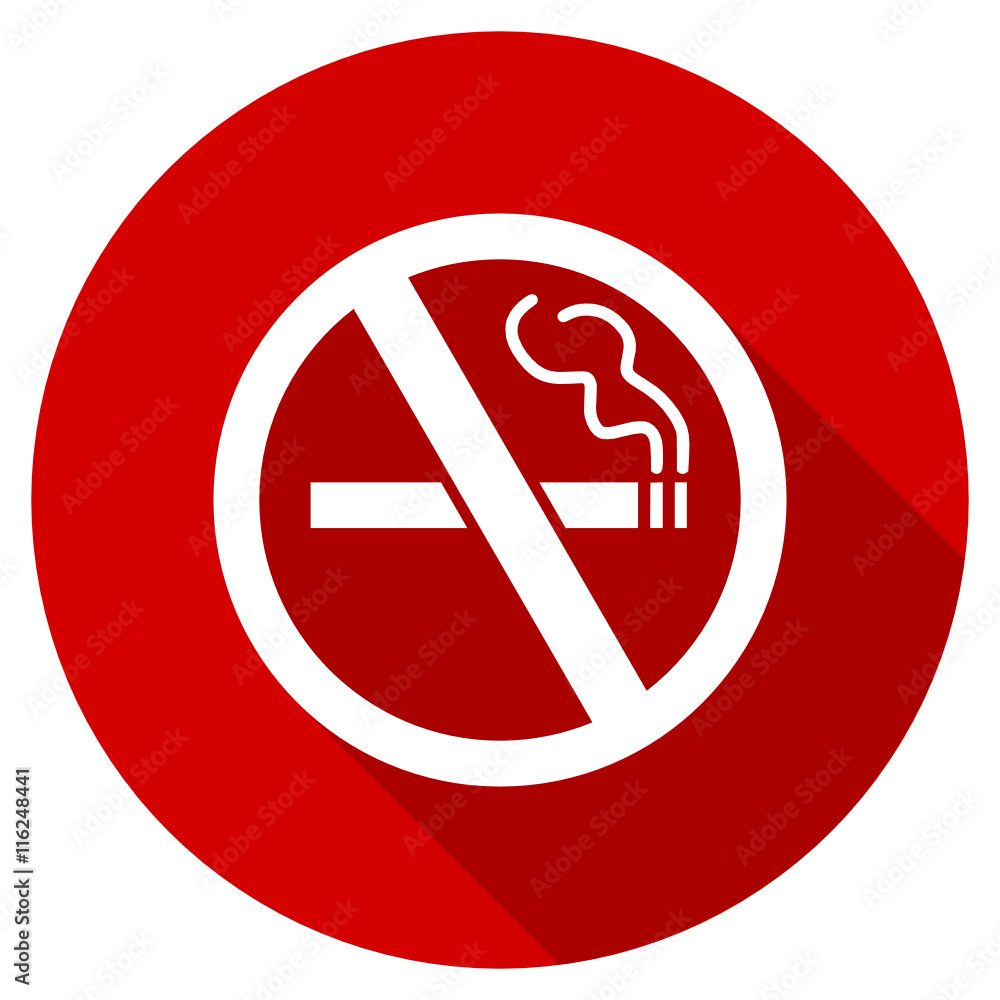 Flat design round red web vector icon Flat design round red web vector icon