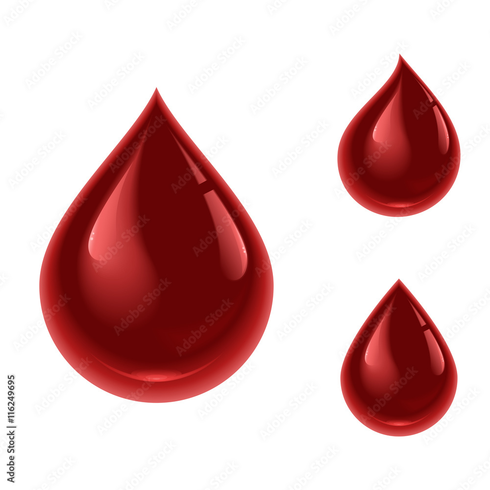 Obraz premium Blood drop
