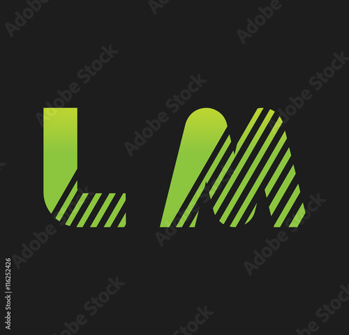 lm initial green with strip