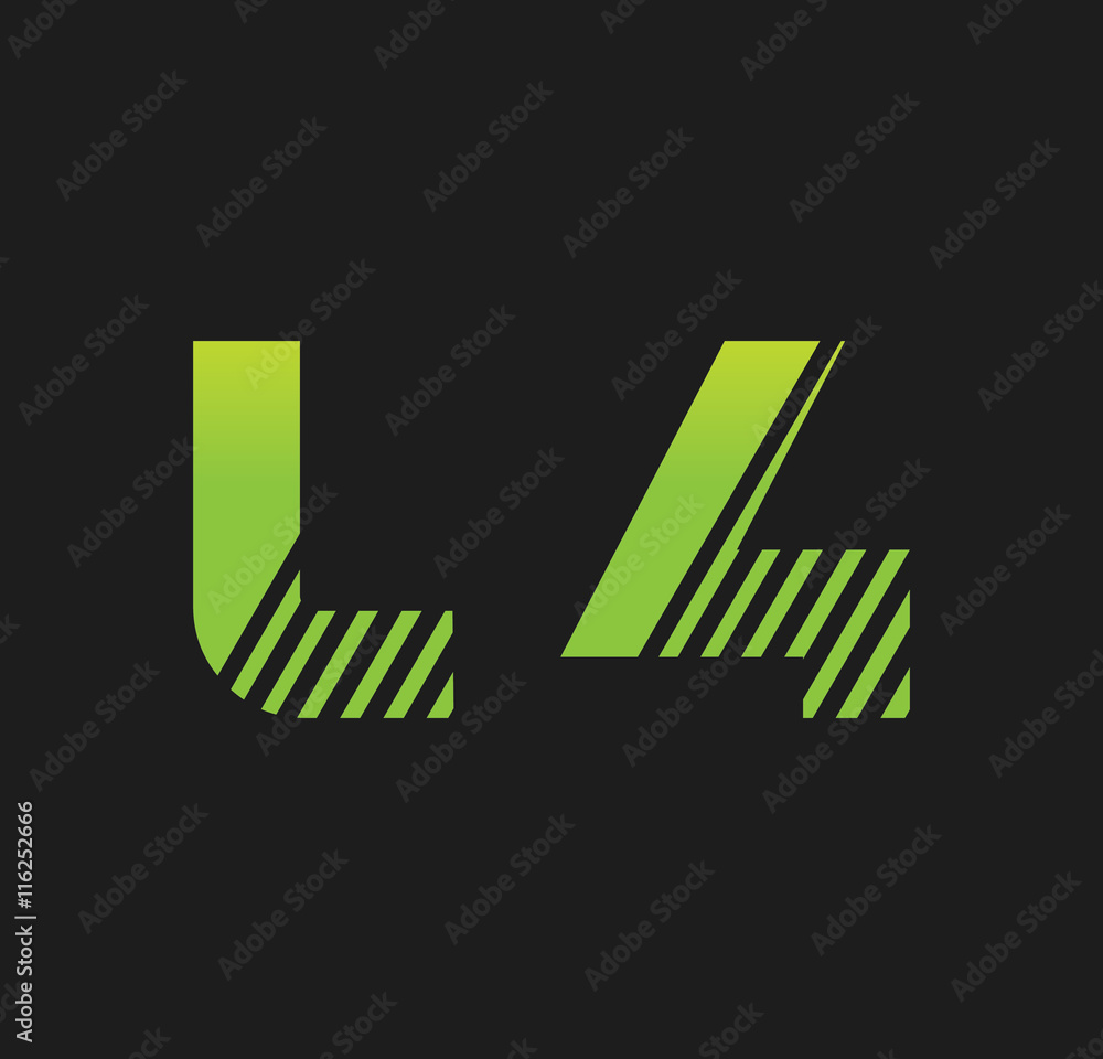 l4 initial green with strip l4 initial green with strip