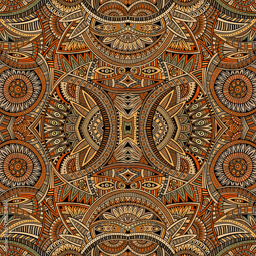 Abstract vector tribal ethnic background
