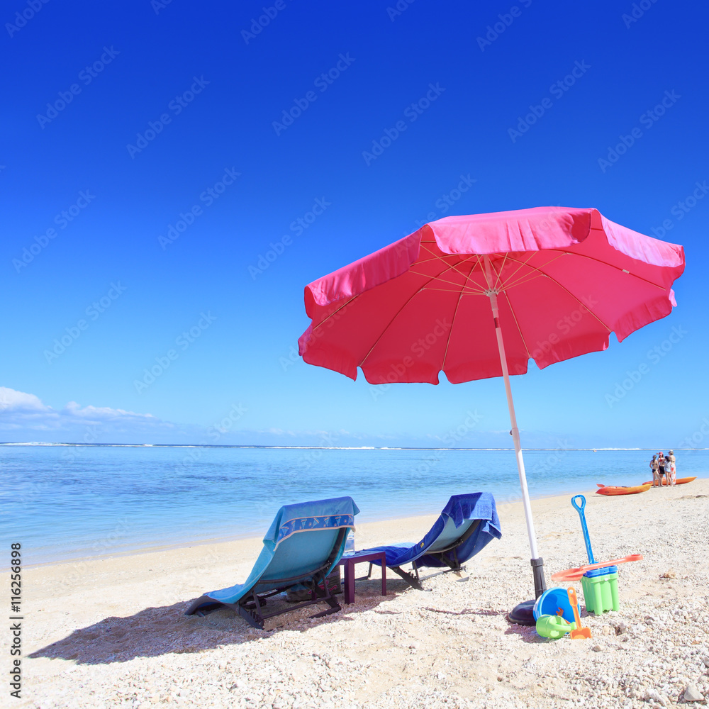 Vacances à la plage.