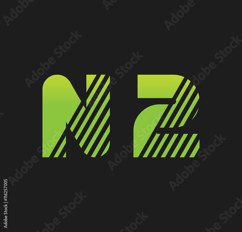 n2 initial green with strip