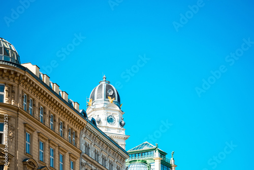 Photography Viennese Classical style building, Austria, Europe