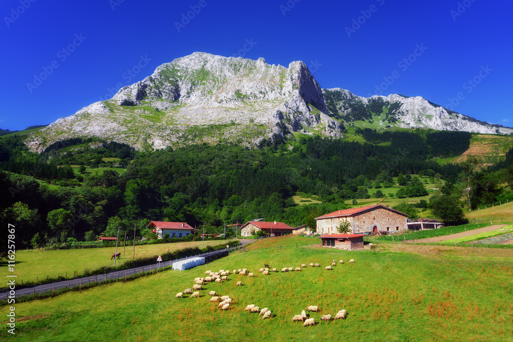 Arrazola village in Basque Country