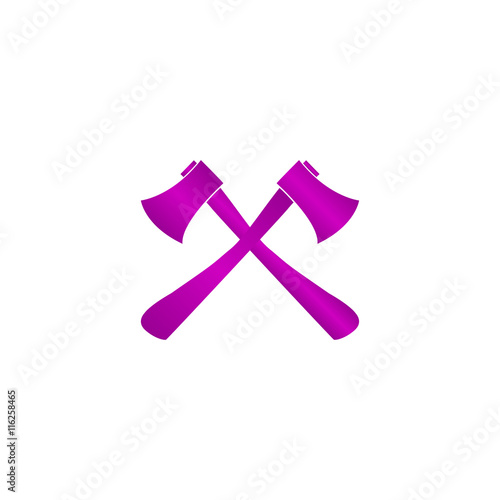 The ax icon. Axe symbol.