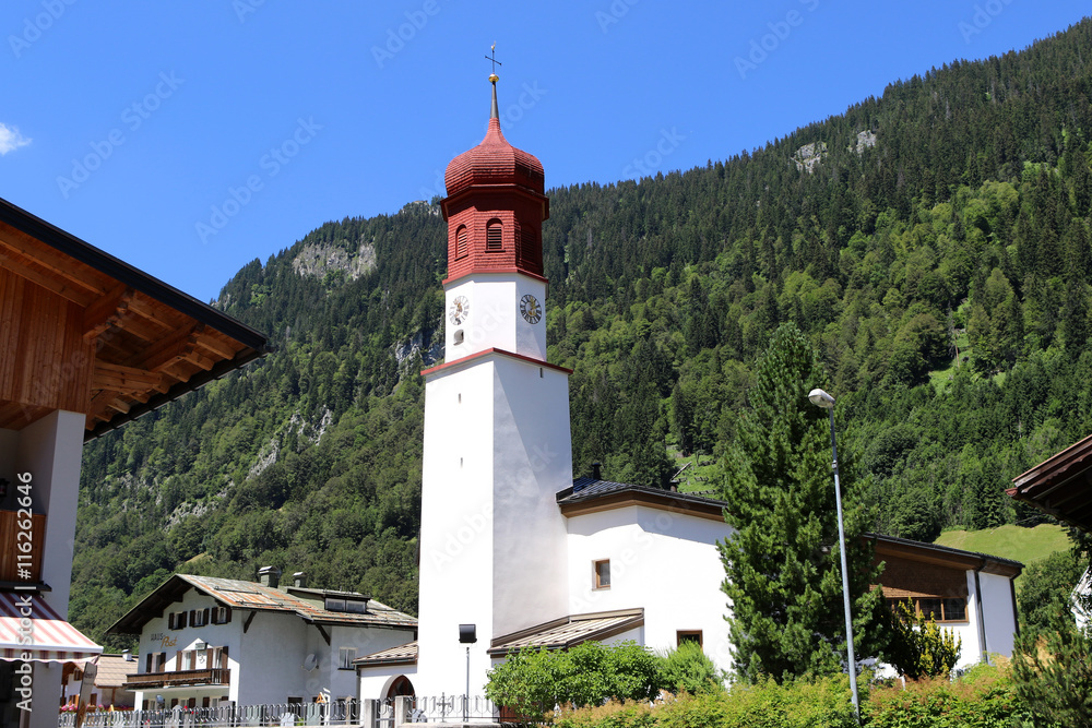 Kirche Klösterle im Klostertal