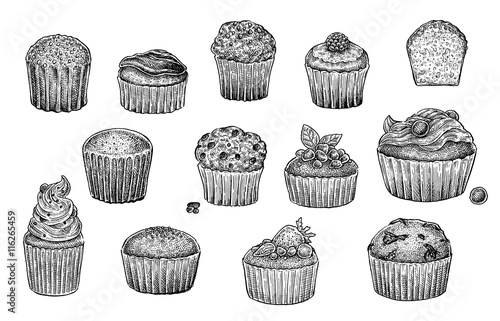 Muffins set