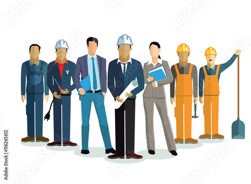 Architekt team, Bau Projekt
