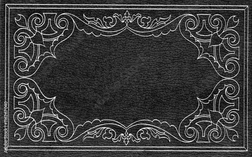 Wallpaper Mural Grey and white leather cover Torontodigital.ca