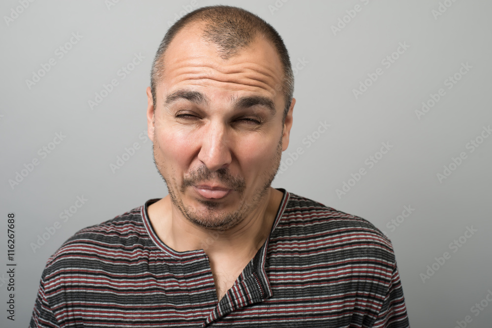 Obraz premium man cries