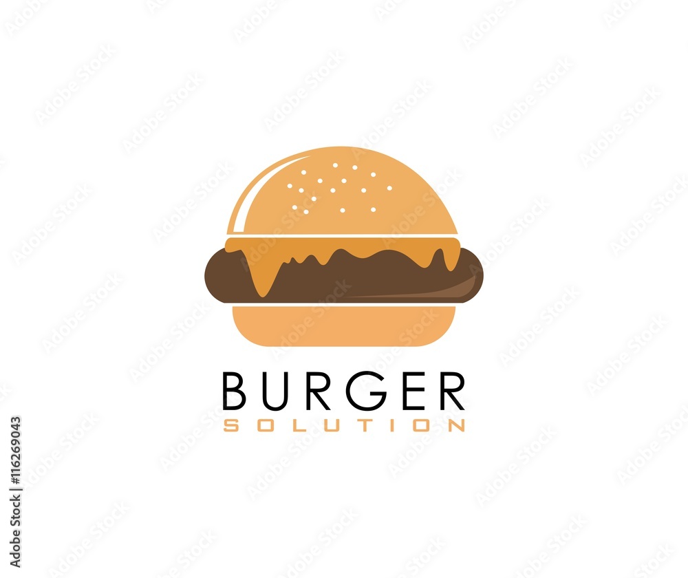 Burger logo Burger logo