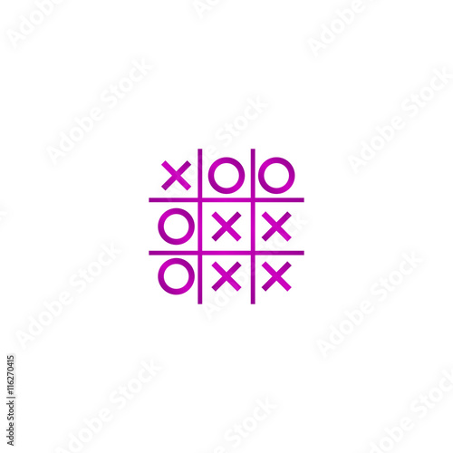 Tic tac toe game - EPS10