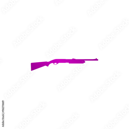 Shotgun icon vector