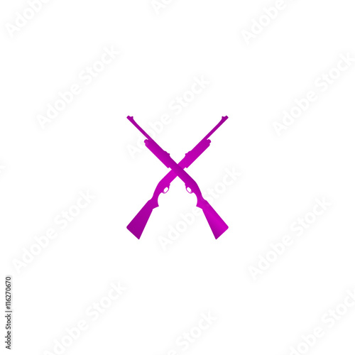 Shotgun icon vector