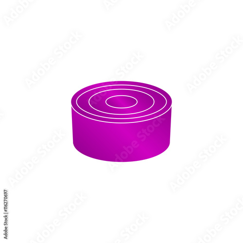 cans - canned food. Vector concept illustration for design