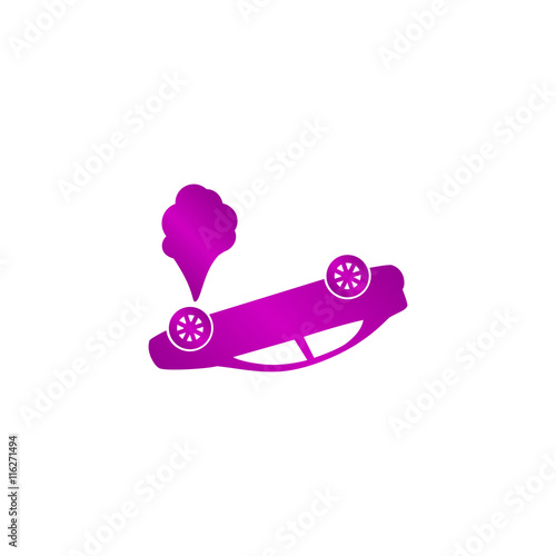 Car crash concept.