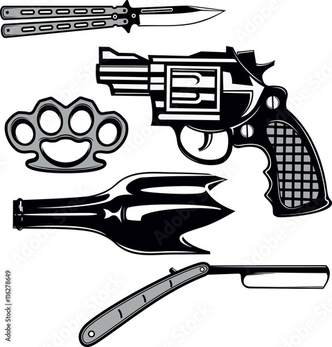 Street crime tools set