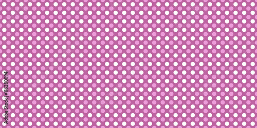 Konstfotografi Fondo con círculos rosas y blancos (polka dot)